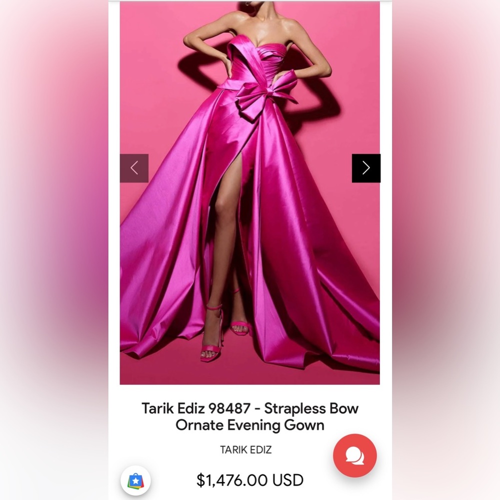 SHOWSTOPPER Pageant dress! We took in the sides to reduce fullness at the hips!